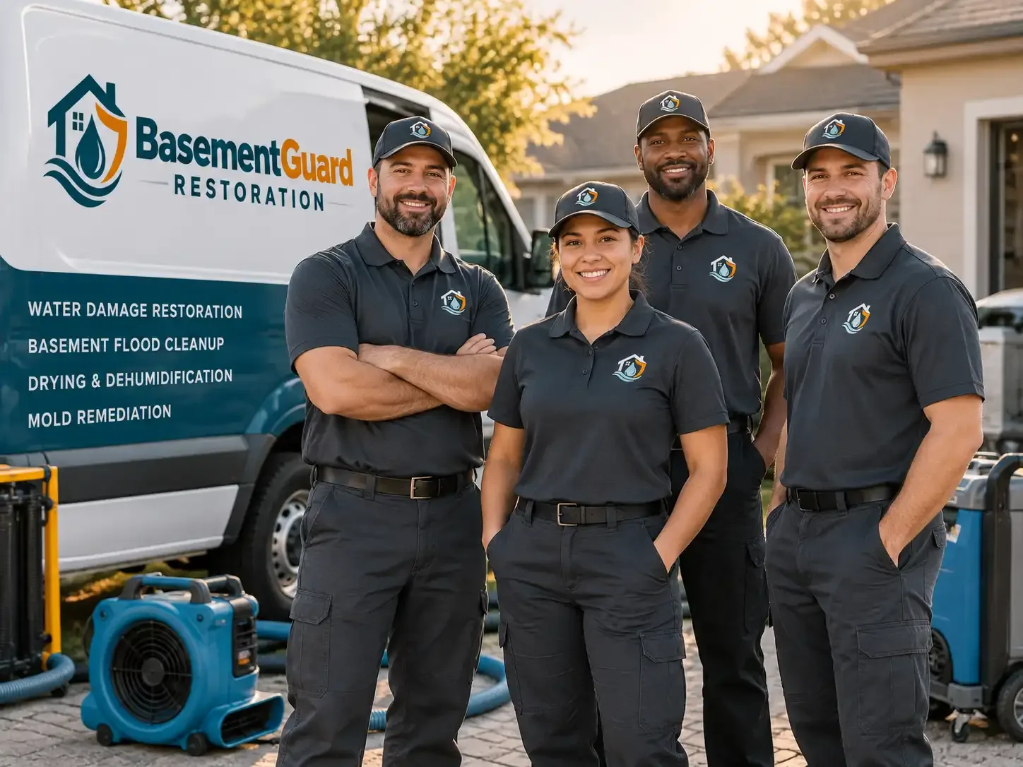 Basement Water Damage Restoration company in Bluff Dale, TX